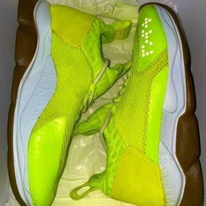 Versace Cross Chainers (Neon Green/Size 10/Gently Used)